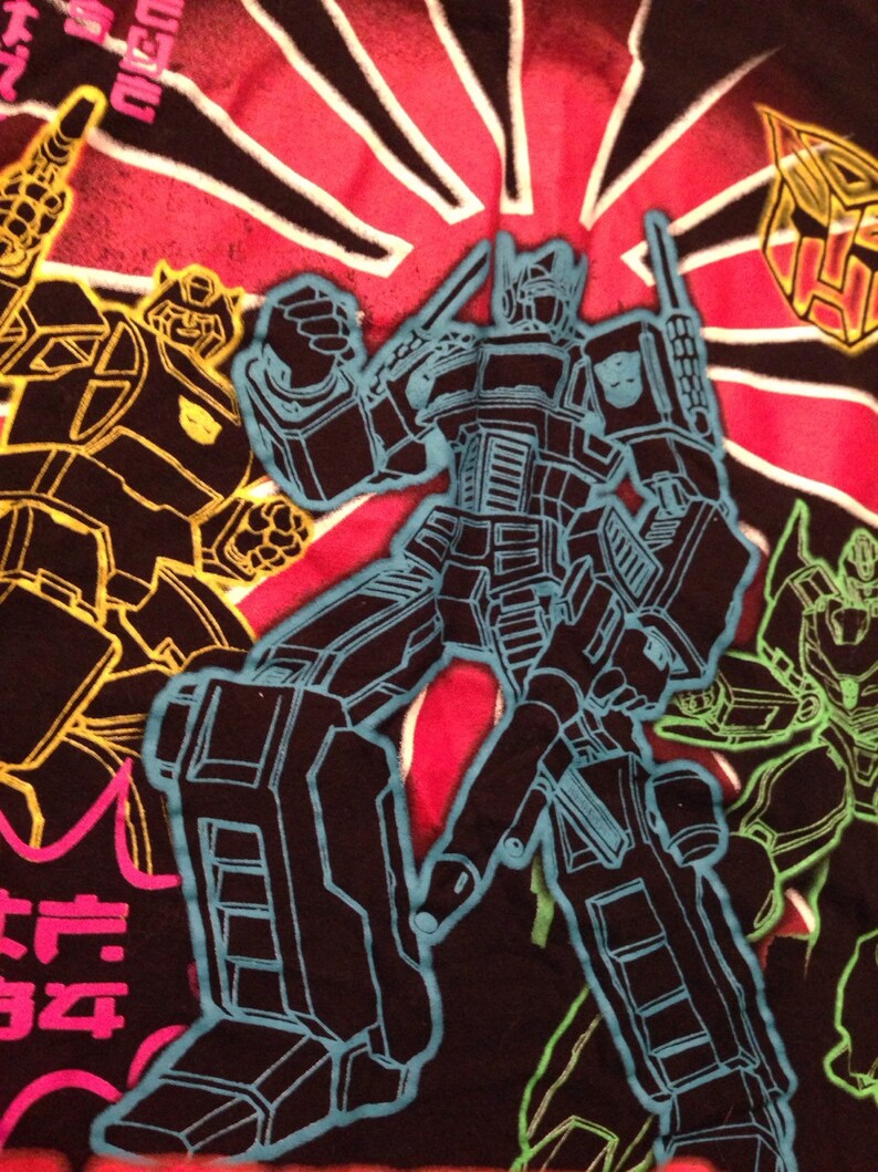 VIBRANT Transformers T Shirt Size Small Japanese