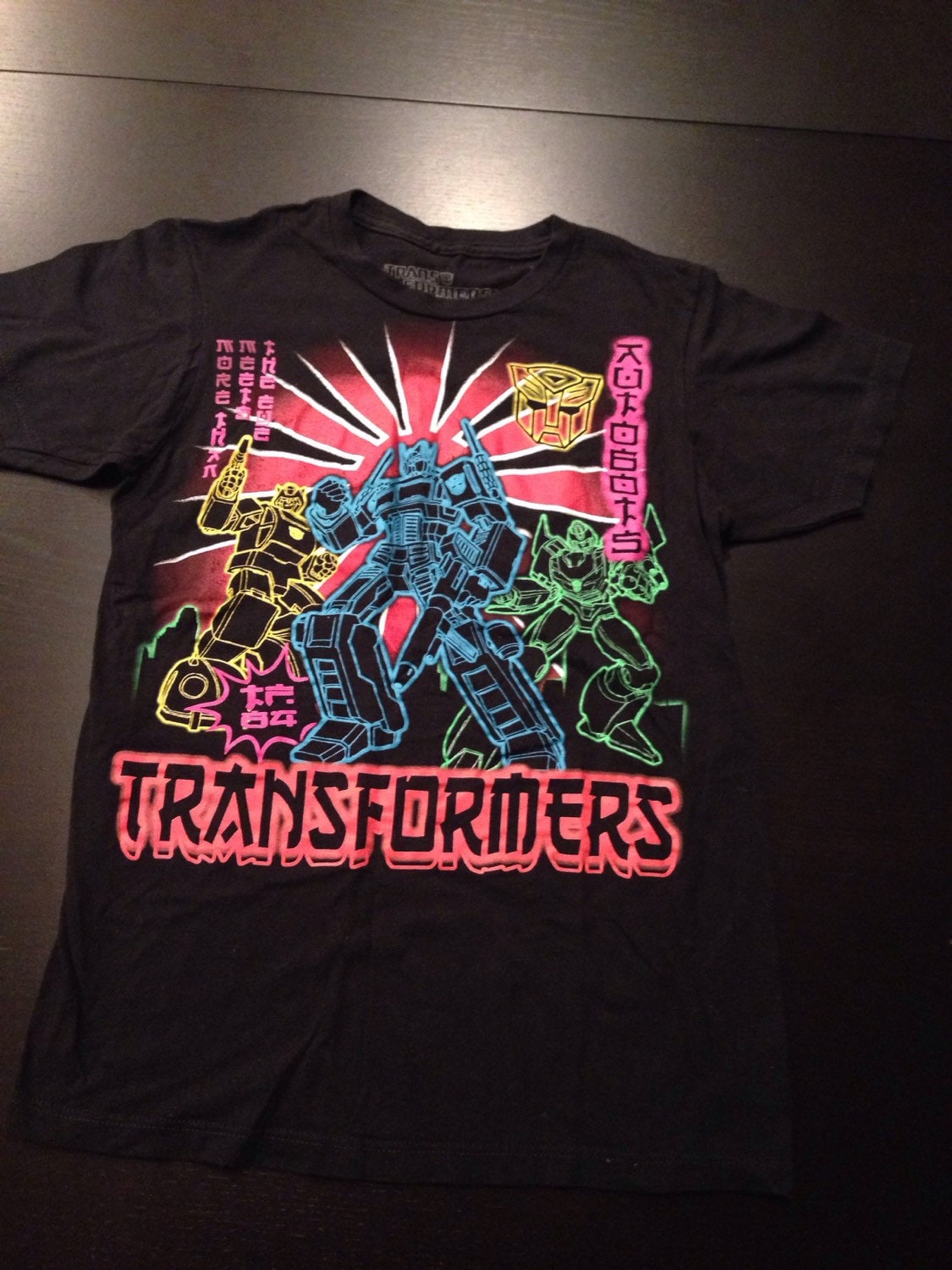 VIBRANT Transformers T Shirt Size Small Japanese