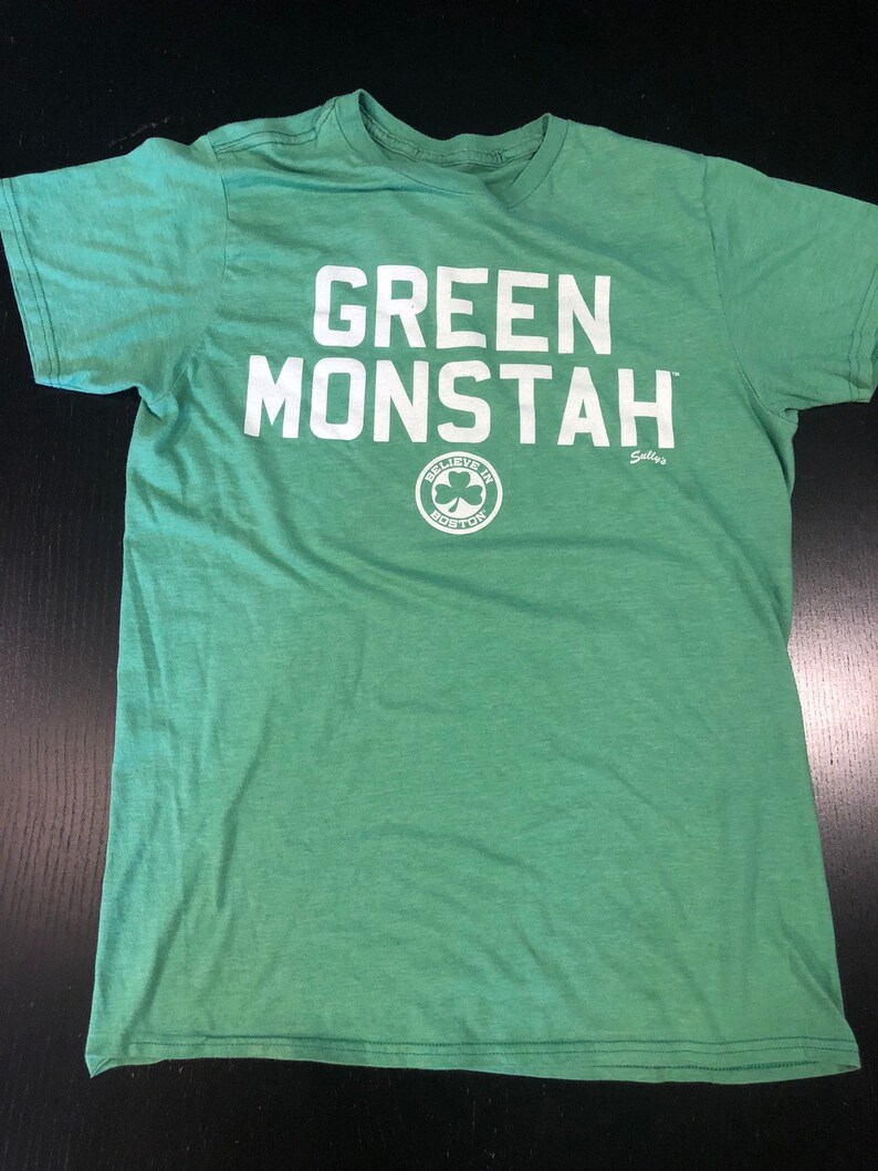 green red sox shirt