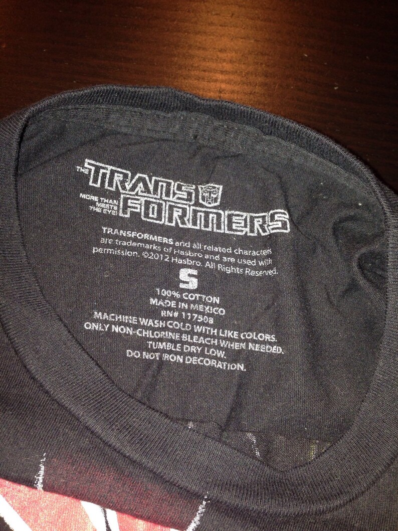 VIBRANT Transformers T Shirt Size Small Japanese