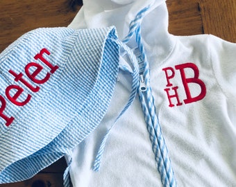 boys swim robe