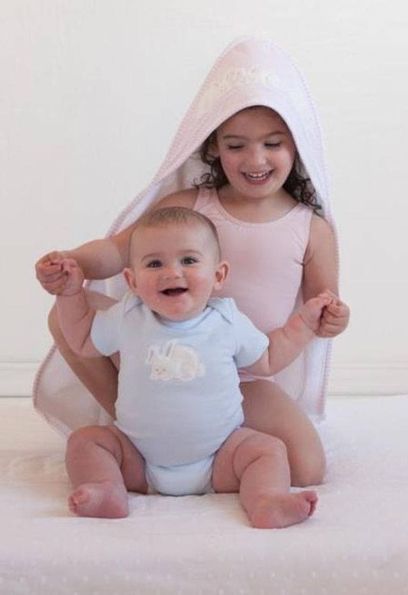 Baby Girl Gift Personalized Baby Towels Monogram Gift Monogram Towels for Kids Hooded Bath Towel Newborn Baby Supplies Baby Boy Gift