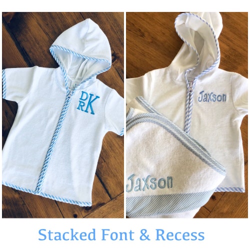 Boys Cover Up Terry Cloth Personalized Swim Cover Up Baby Etsy