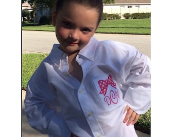 Personalized Dance Recital Shirt Ballet Coverups : Ballet Shoes Monogrammed Cover Ups for Ballerina