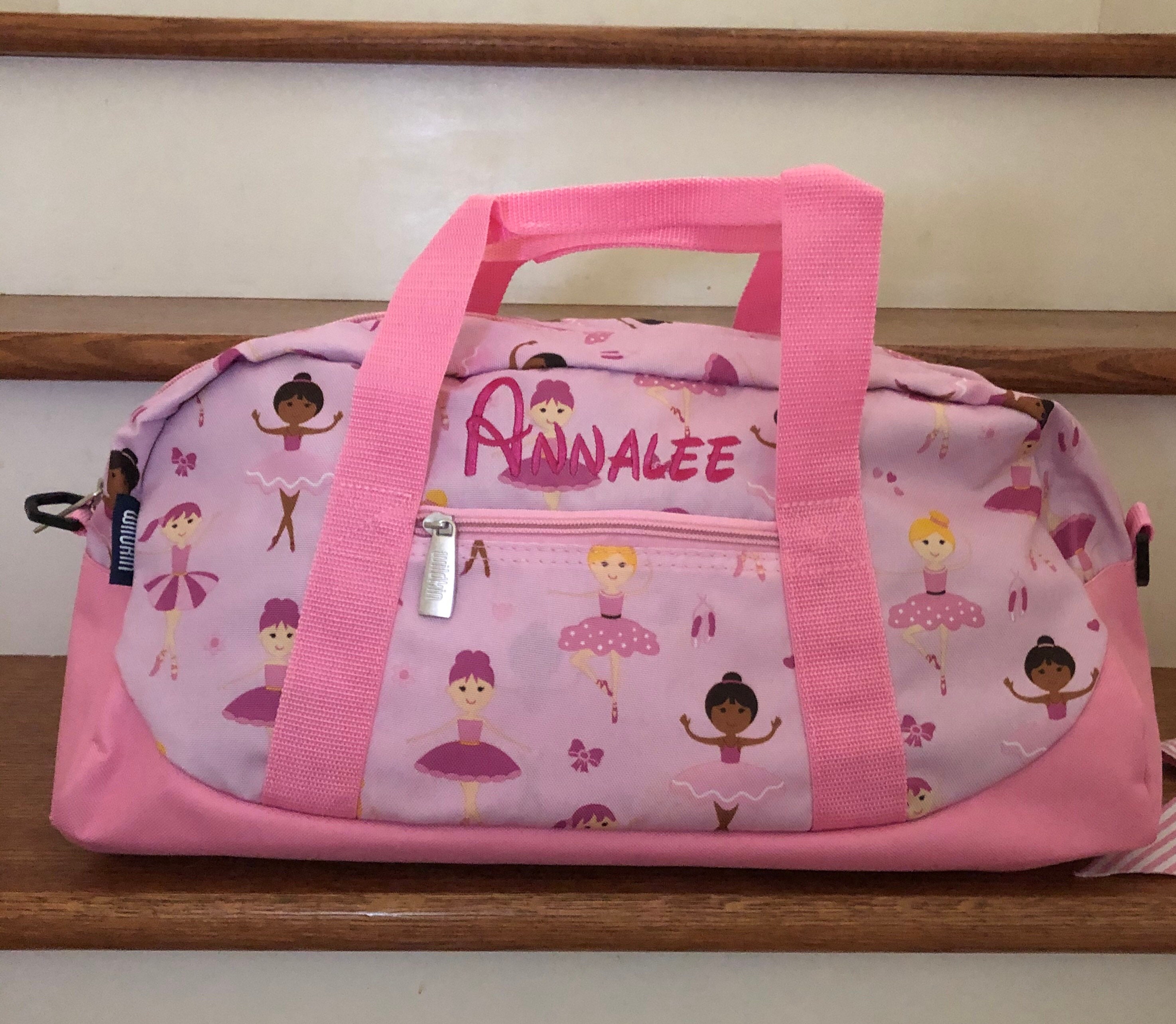 Pink Ballerina Dance Bag Personalized Dance Recital Gift 