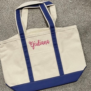 Summer Tote Bag Customized With Name Bridesmaid Gfits from Bride and Groom Wedding Welcome Bags Personalized image 5