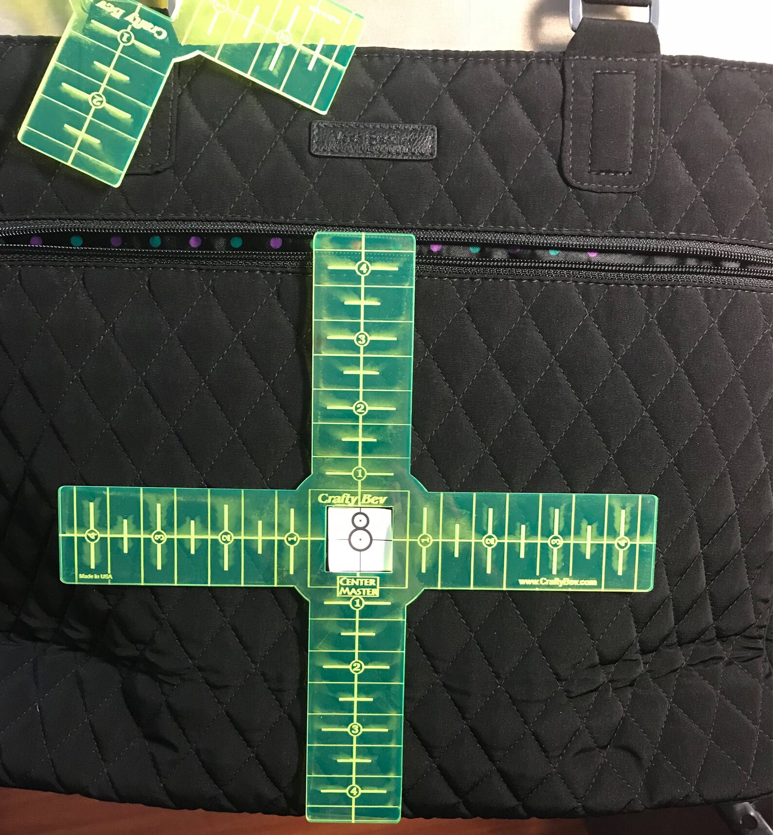 Embroidery Centering Ruler Quilting Center Ruler Gift for Etsy