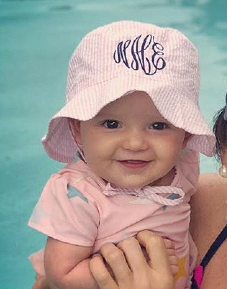 baby girl floppy sun hat