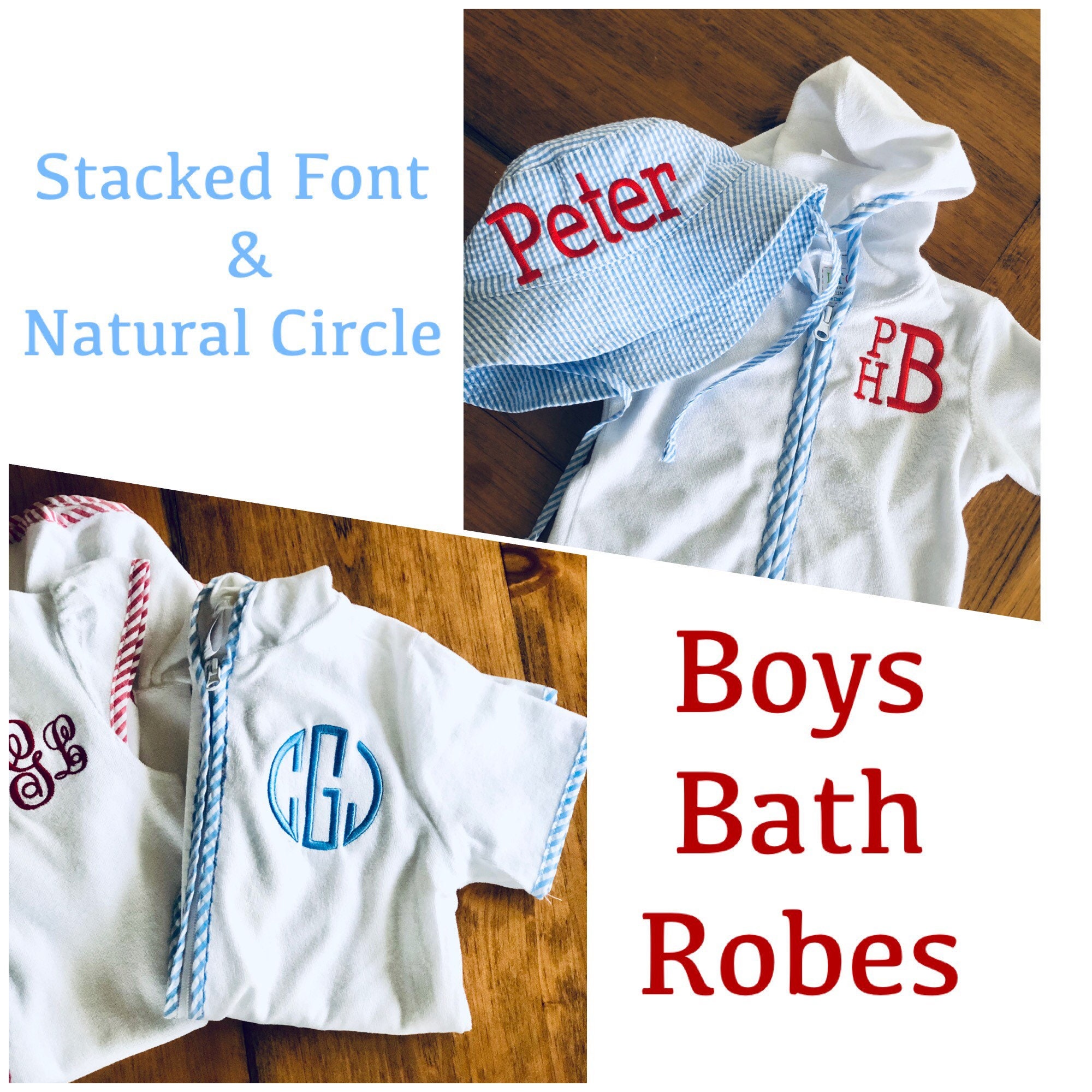 Boys Beach Cover Up Summer Coverup Kids Bath Robe Personalised Etsy