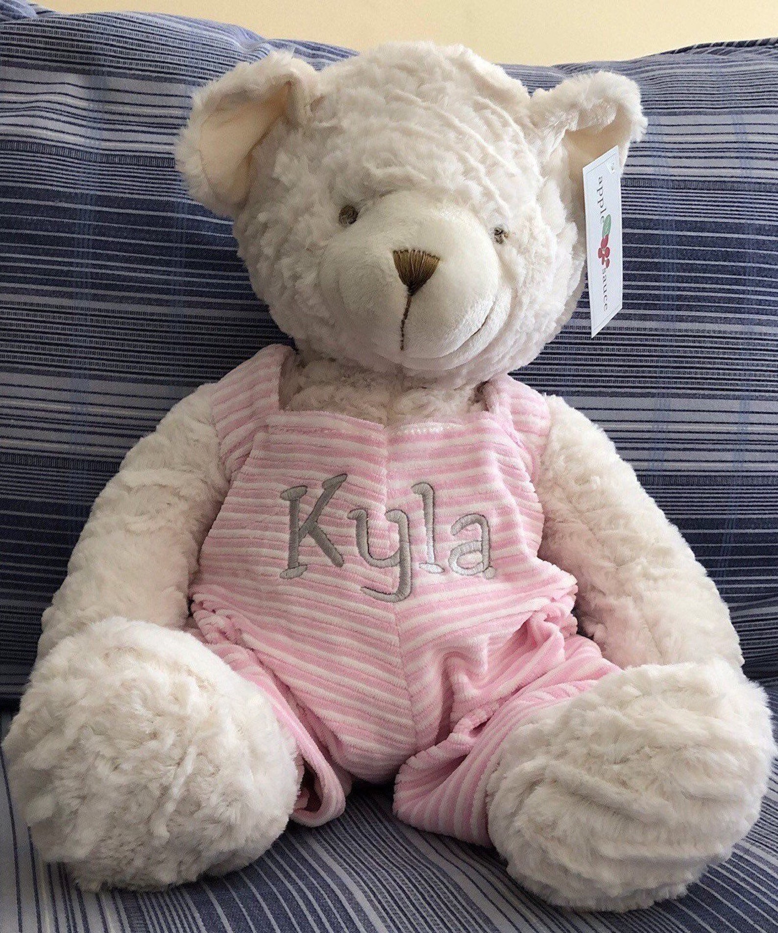 New Baby Gifts Teddy Bear Personalized for Baby Boy or Girl Etsy
