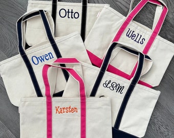 Summer Tote Bag Customized With Name Bridesmaid Gfits from Bride and Groom Wedding Welcome Bags Personalized