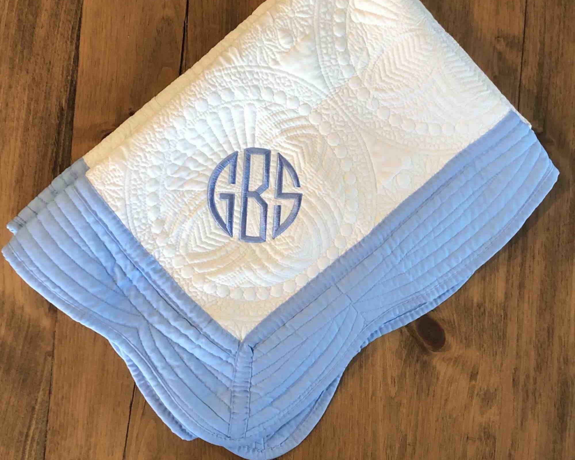 New Baby Gift Heirloom Quilt Shower Gift for Boy Personalized Etsy