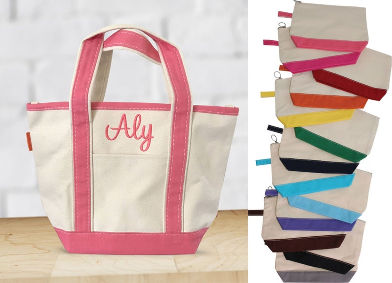 Summer Tote Bag Customized With Name Bridesmaid Gfits from Bride and Groom Wedding Welcome Bags Personalized image 3