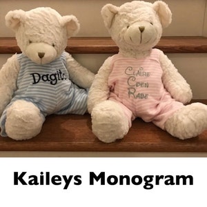 Personalized Teddy Bear for Baby and Kids