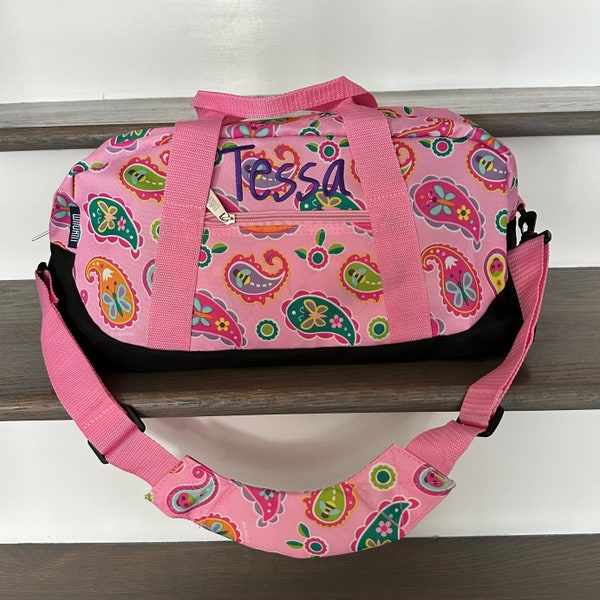 Custom Embroidered Duffle Bags
