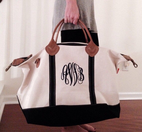 Personalized Tote Bags for Women Monogrammed Carry on Bag 