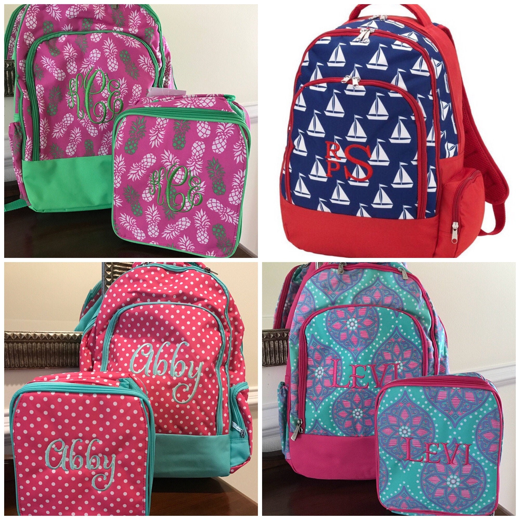 etsy personalized backpack