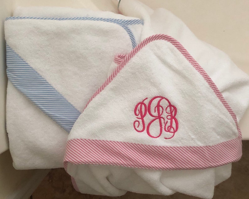 personalized hooded beach towel