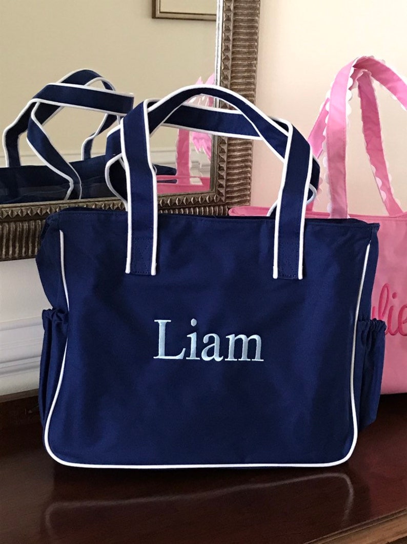 personalized baby tote bags