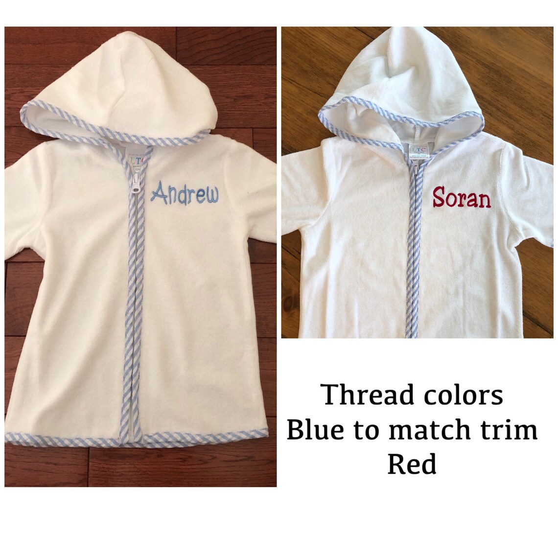 Boys Beach Cover Up Summer Coverup Kids Bath Robe Personalised Etsy