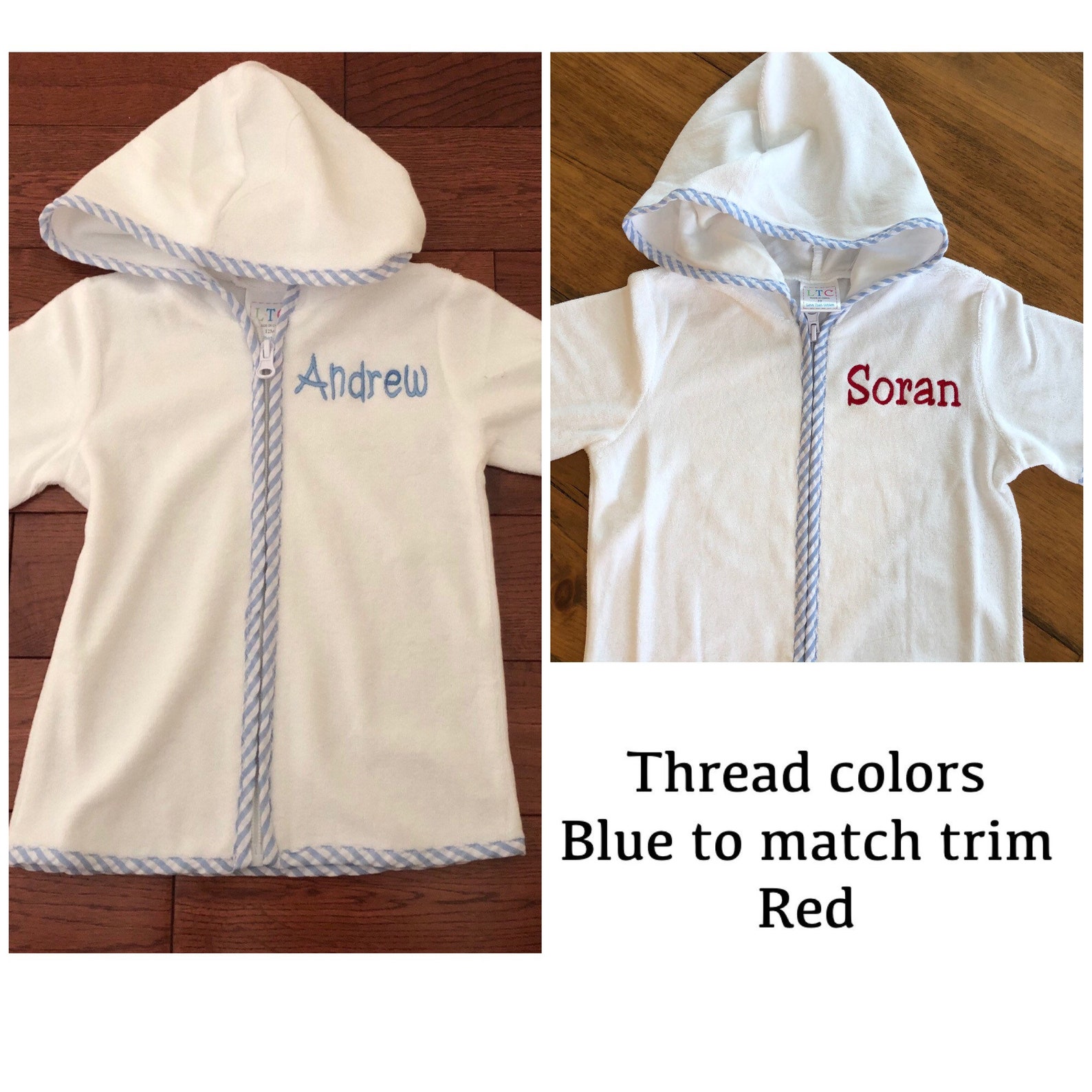 Boys Beach Cover Up Summer Coverup Kids Bath Robe Personalised Etsy