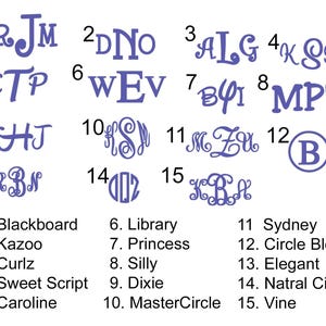 Personalized Kids Tote Bag Monogram Kids Gifts Canvas Bags Baby and Kids Monogrammed Bags Zipper Closure Options - Various Sizes and Colors Bild 13