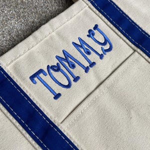 Blue Beach Bag