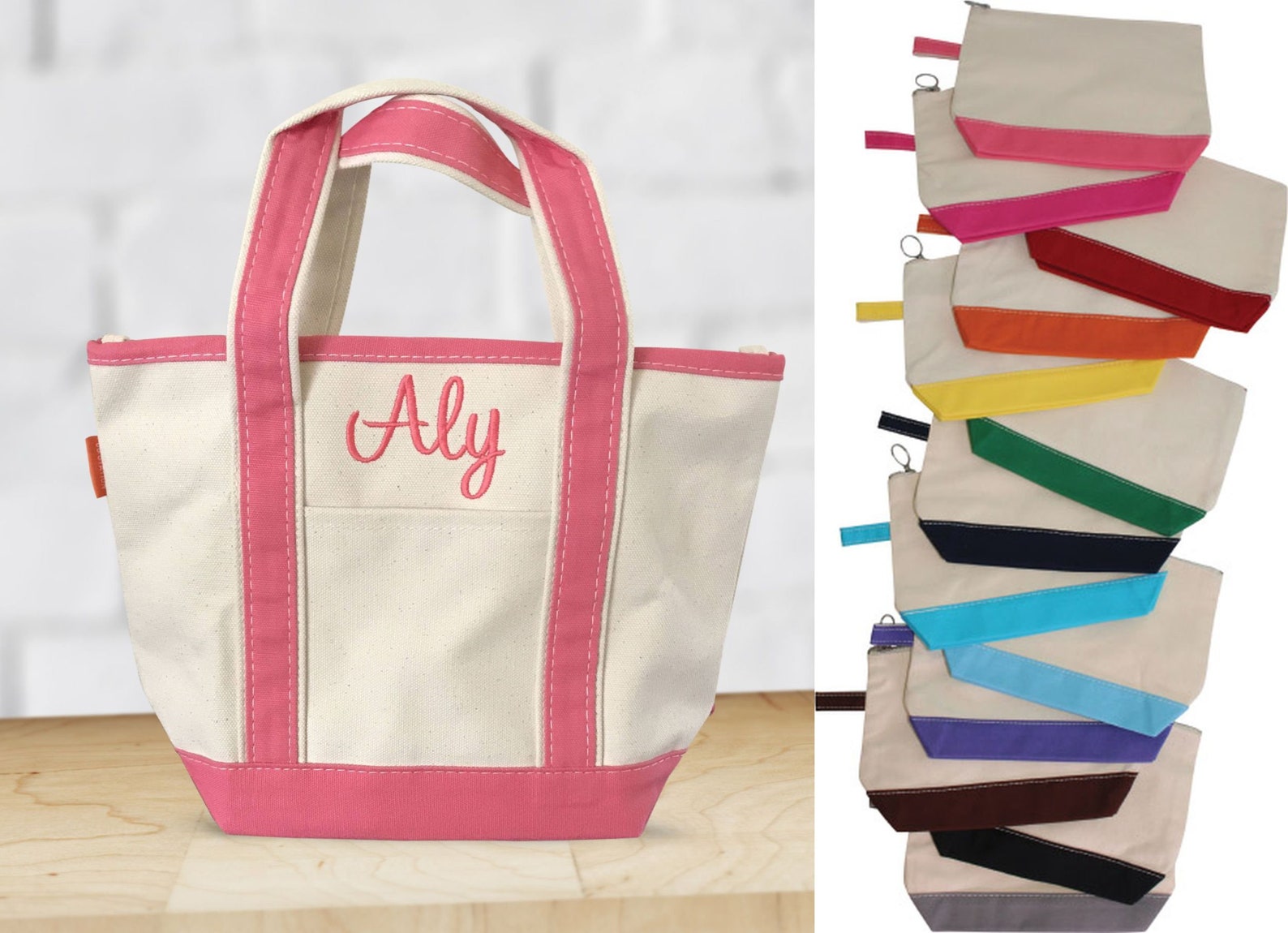 Personalized Kids Tote Bag Monogram Kids Gifts Canvas Bags - Etsy