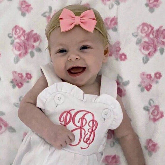 baby girl ruffle jumpsuit