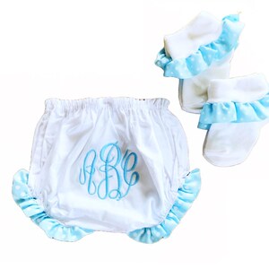 Personalized Diaper Cover - Monogrammed Baby Bloomer Diaper Cover NEWBORN Personalized Baby Bloomers Monogrammed Baby Bloomer Diaper Cover