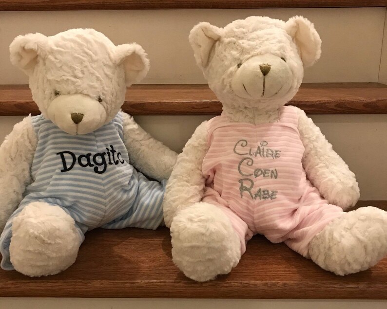 personalized teddy bear for baby boy