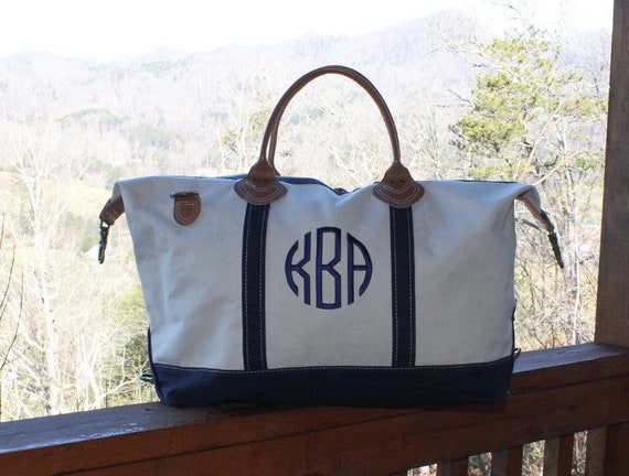 Extra Large Monogram Tote Bag Monogram Duffle Bag Large Travel