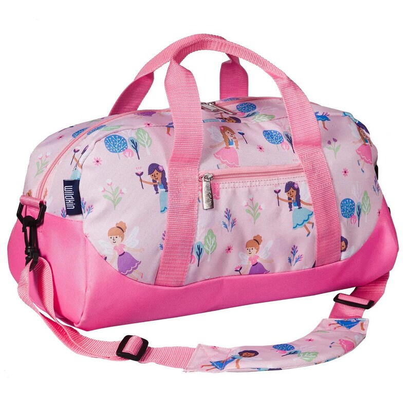 Kids Duffle Bag Personalized Girls Weekender Bag Princess Etsy
