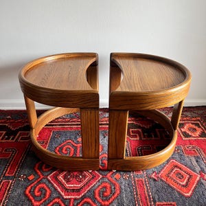 Mid Century Side Table End Table