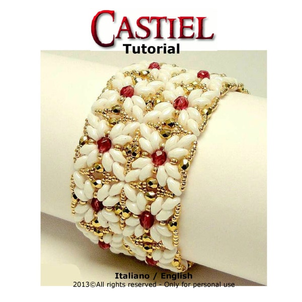 Tutorial Castiel Bracelet - beading pattern