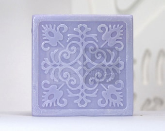 Card D - handmade design soap mold