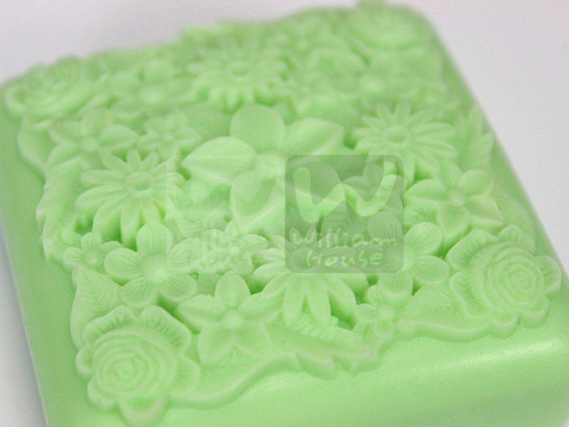 Flowera Handmade Design Soap Mold Etsy