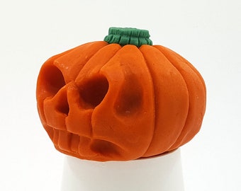 Halloween pumpkin A - handmade design soap mold