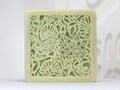 Flower and women - handmade design soap mold product logo