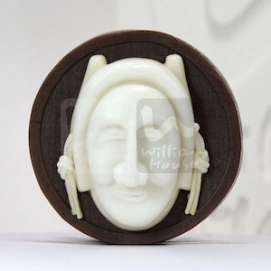 Hahoe mask B - handmade design soap mold