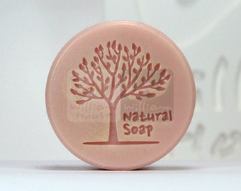 Tree stamp - Handmade Silicone Soap Mold Candle Mould Diy Craft Molds