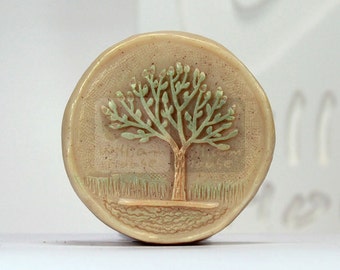 Tree II - handmade design soap mold