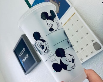 Mickey Mouse Tumbler/Custom Starbucks Cup/Custom Wiederverwendbarer Becher/Disney Tumbler