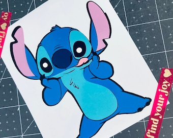 Maschen Vinyl Aufkleber/Lilo und Stitch Decal