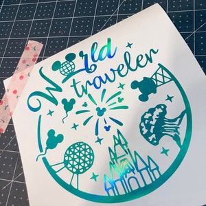Disney Aufkleber/Disneyland Sticker/Vinyl Sticker/Epcot