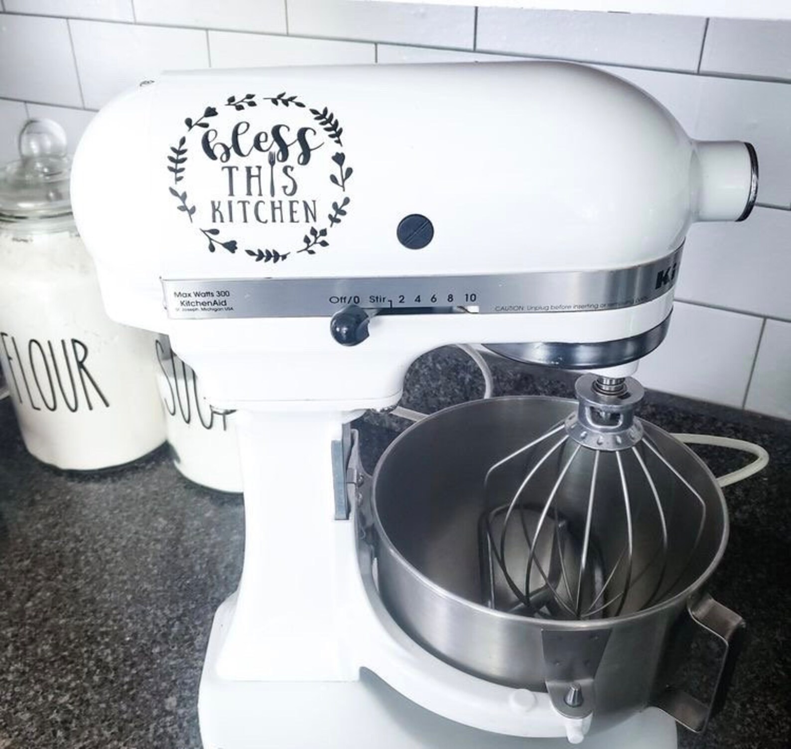 Stand Mixer Decal/kitchenaid Decal/sticker Etsy