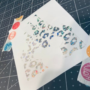 Mickey Castle Decal//Custom Vinyl Decal/Holographic Decal/Vinyl Sticker/Clear Sticker