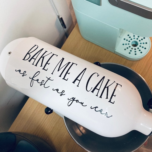 Stand Mixer Decal/kitchen Aid Decal/custom Vinyl Sticker Etsy