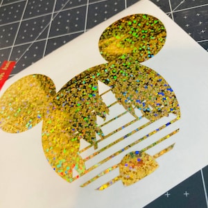 Mickey Castle Decal/Custom Vinyl Decal/Vinyl Sticker/Disney Decal