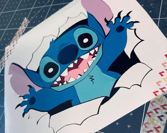 Sitch Decal/Car Decal/Custom Vinyl Sticker/Laptop Sticker/Disney Decal